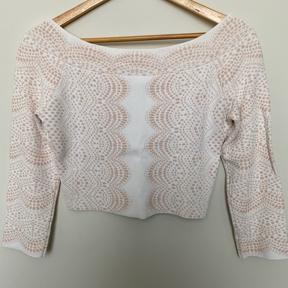 BCBG Max Asria boatneck crop top - Picture 2 of 10